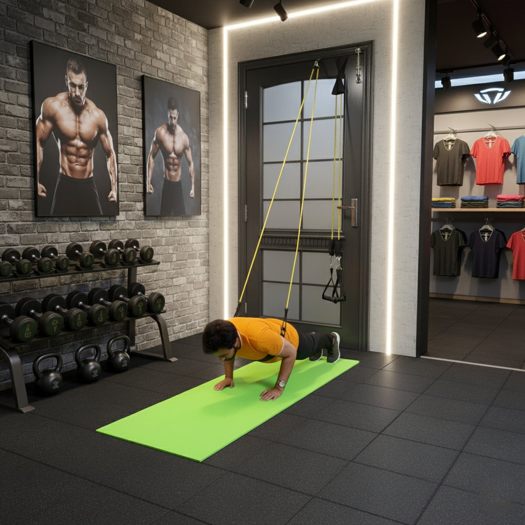 Home Gym Ket with Belt- 145kg